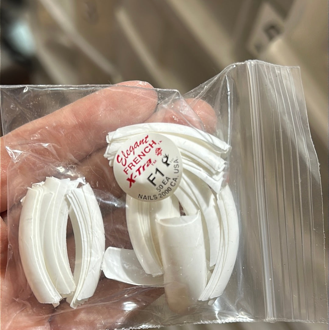ELEGANT FRENCH TIPS - 50/BAG - Secret Nail & Beauty Supply
