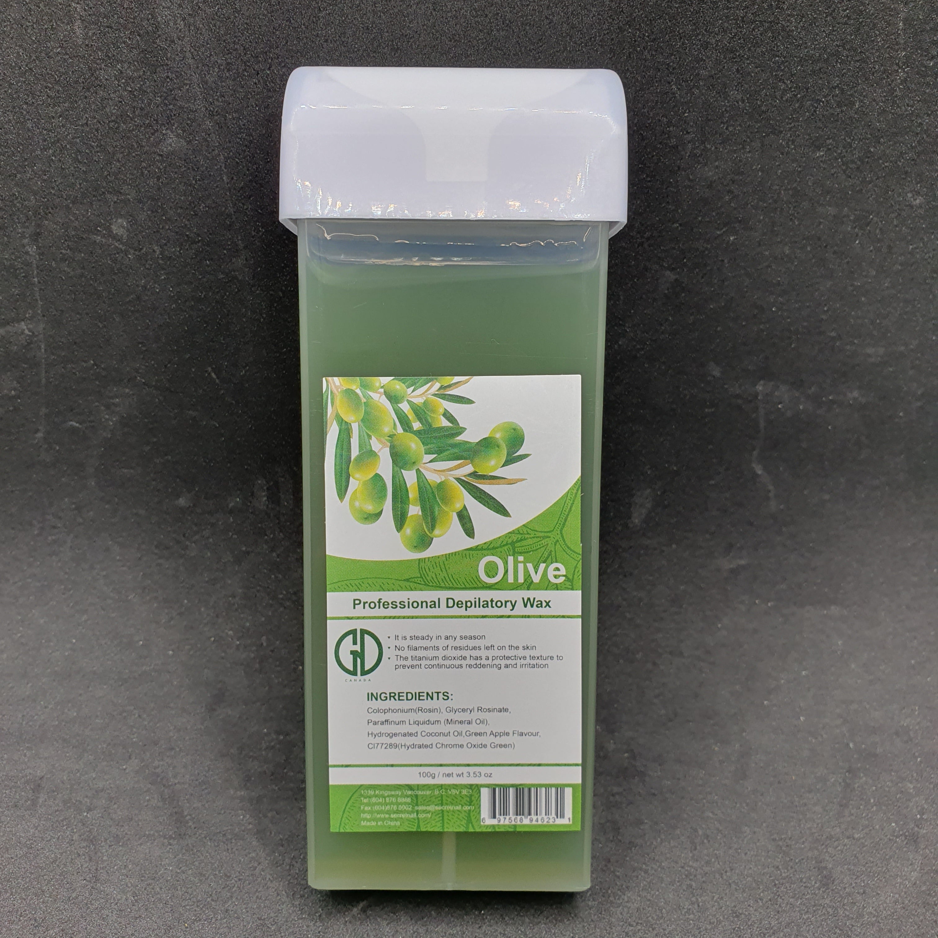 GND ROLL-ON WAX 100 G - OLIVE