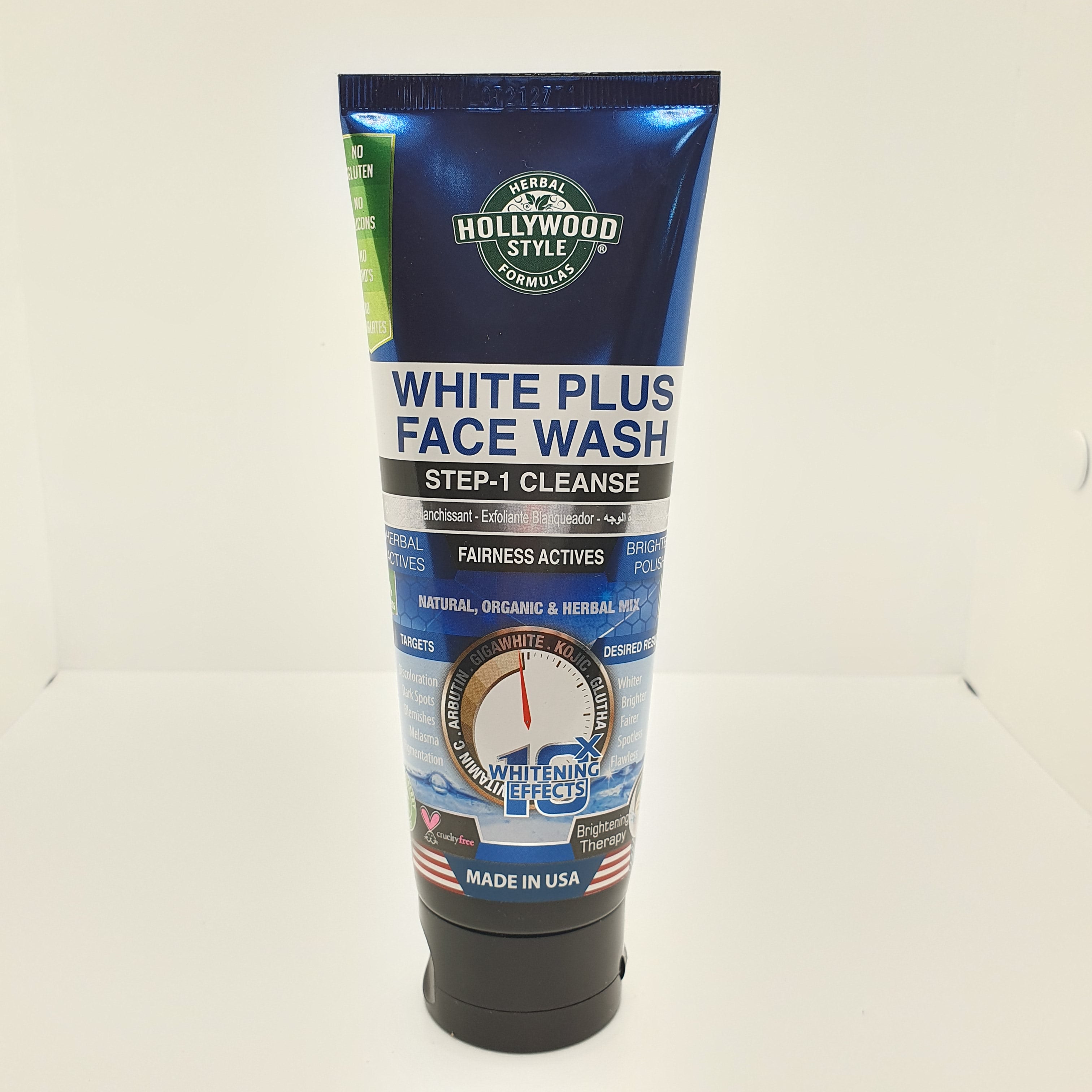 HS WHITE PLUS FACE WASH STEP-1 CLEANSE 100 ML - Secret Nail & Beauty Supply