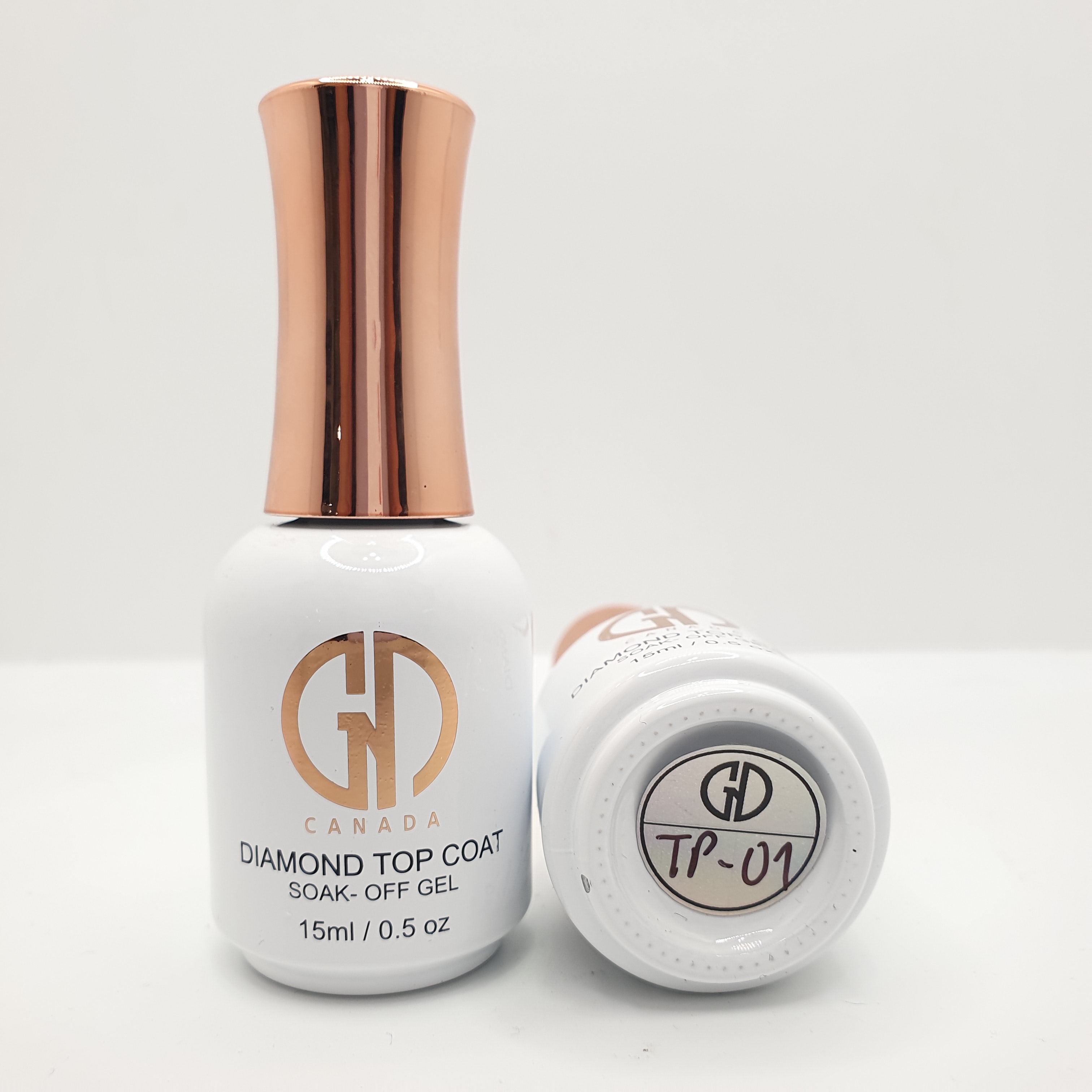 TP-01 GND SUPER SHINE DIAMOND GEL TOP COAT 15ML THIN