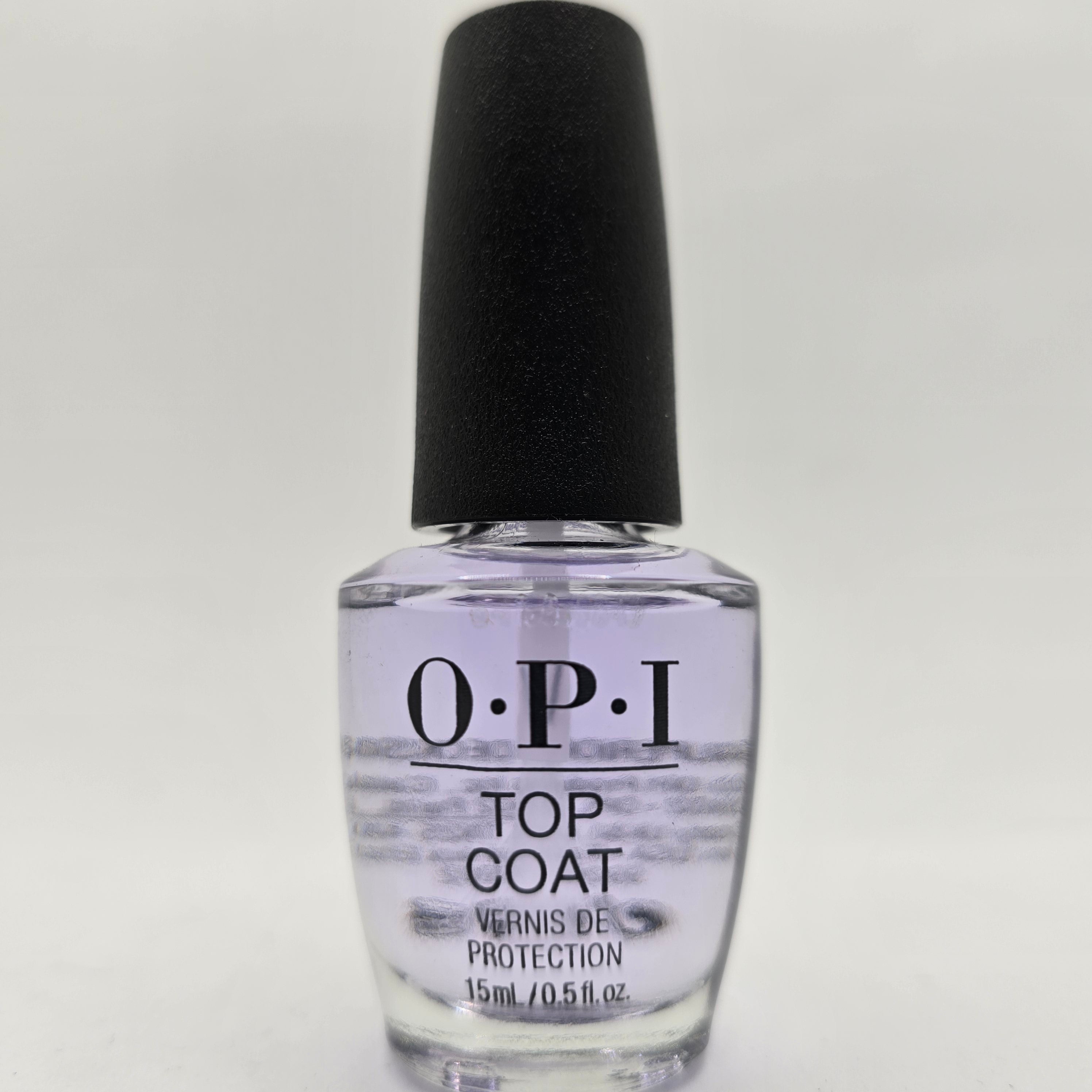 OPI Nail Lacquer, NT T30, Top Coat, 0.5oz