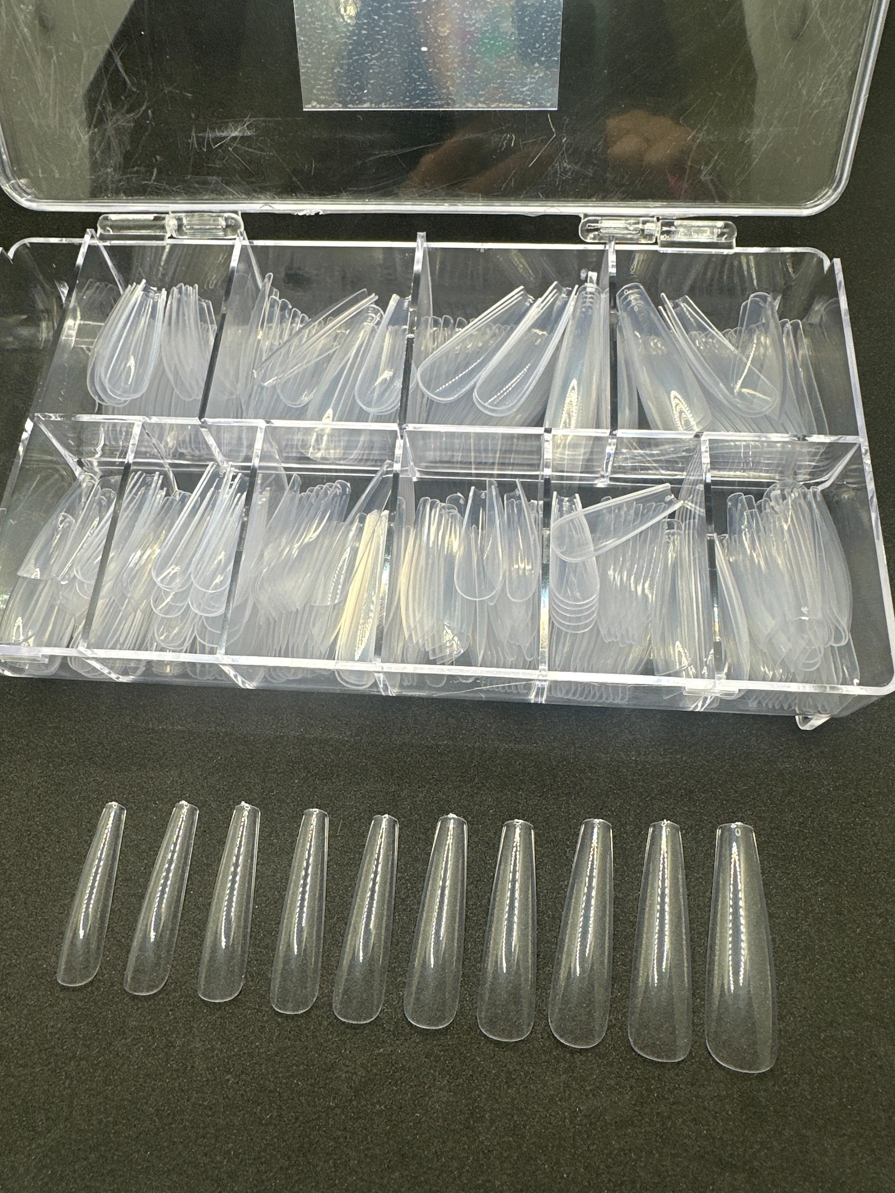 GND GEL TIPS EXTRA LONG #0-9(500/BOX)