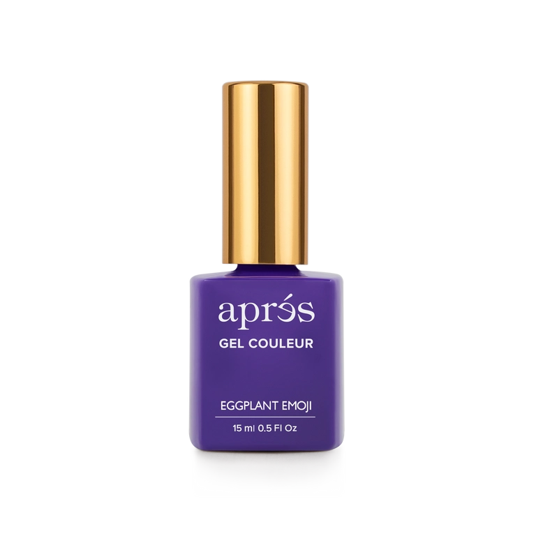 APRES GEL COLOR - GC 336 EGGPLANT EMOJI - Secret Nail & Beauty Supply