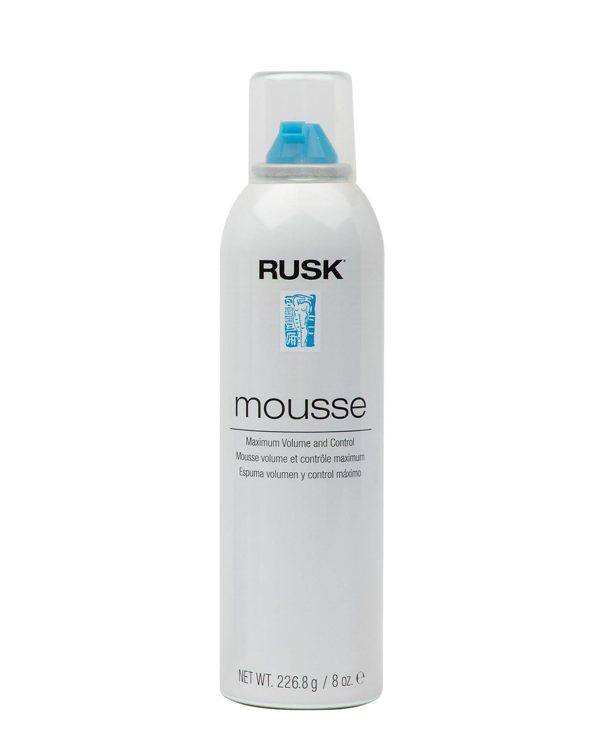 RUSK MOUSSE MAXIMUM VOLUME + CONTROL 8 OZ