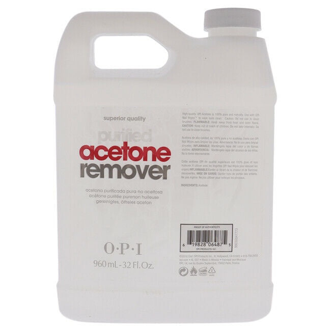 OPI PURIFIED ACETONE REMOVER 32 OZ