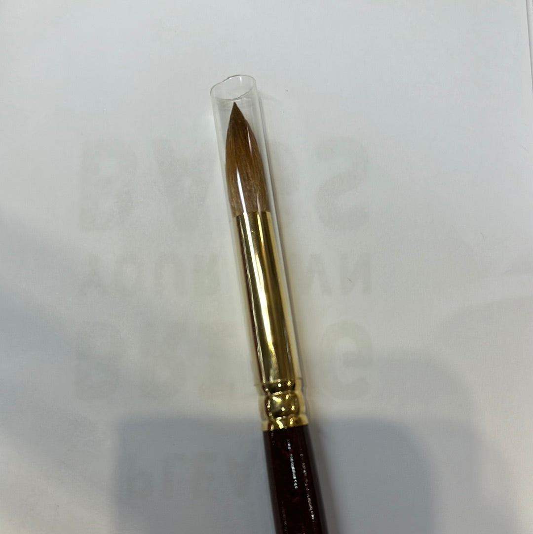 EUR 28-112-22/R MASTER KOLINSKY S/H #22 BRUSH - Secret Nail & Beauty Supply