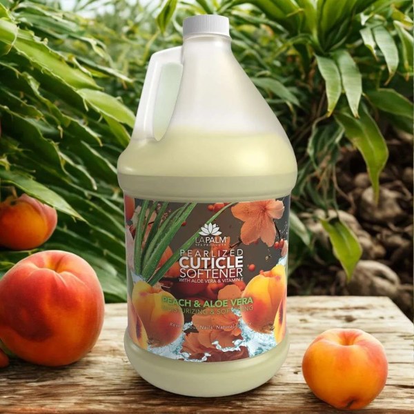 NEW - Lapalm cuticle softener - PEACH & ALOE