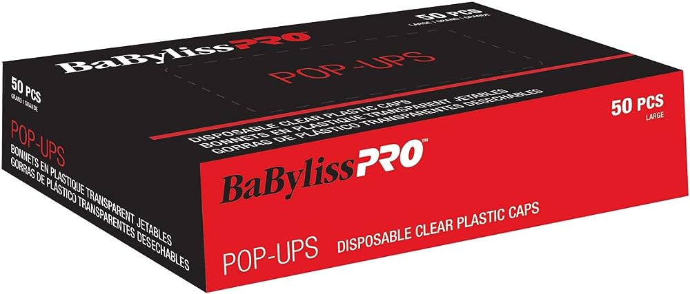 BES62UCC BABYLISS PROCESSING CAPS with elastic band - 30/PKG - Secret Nail & Beauty Supply