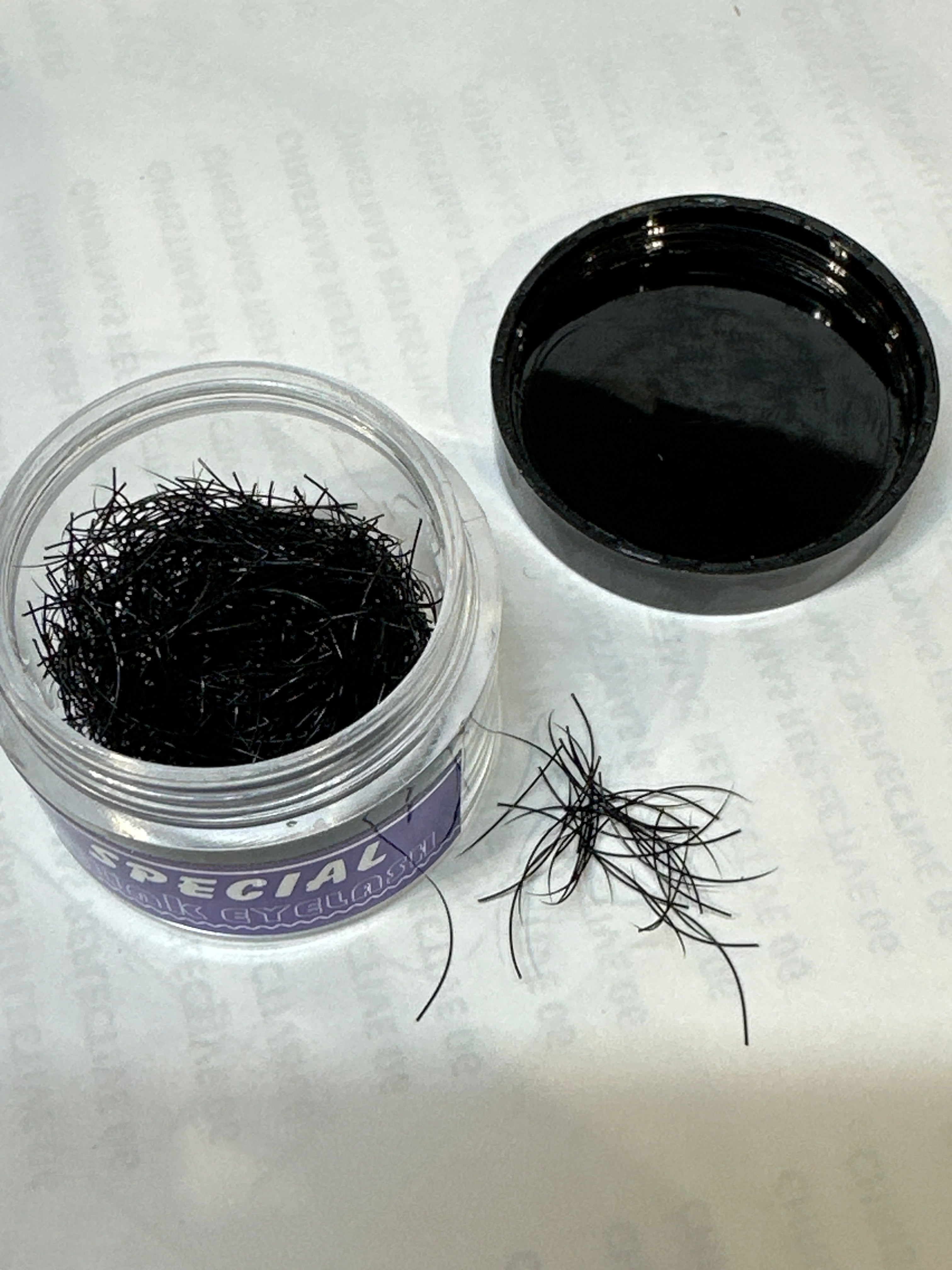 BAISIDAI MINK EYELASH C CURL .20 (JAR) - Secret Nail & Beauty Supply