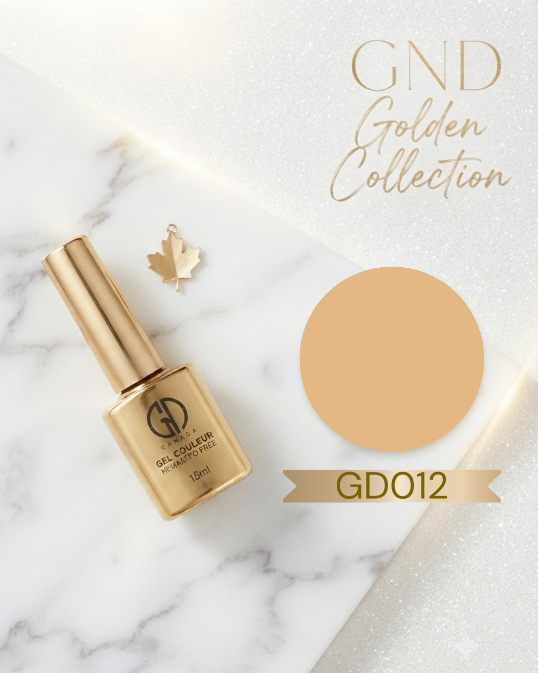 GND GOLDEN GEL COULEUR - GD012