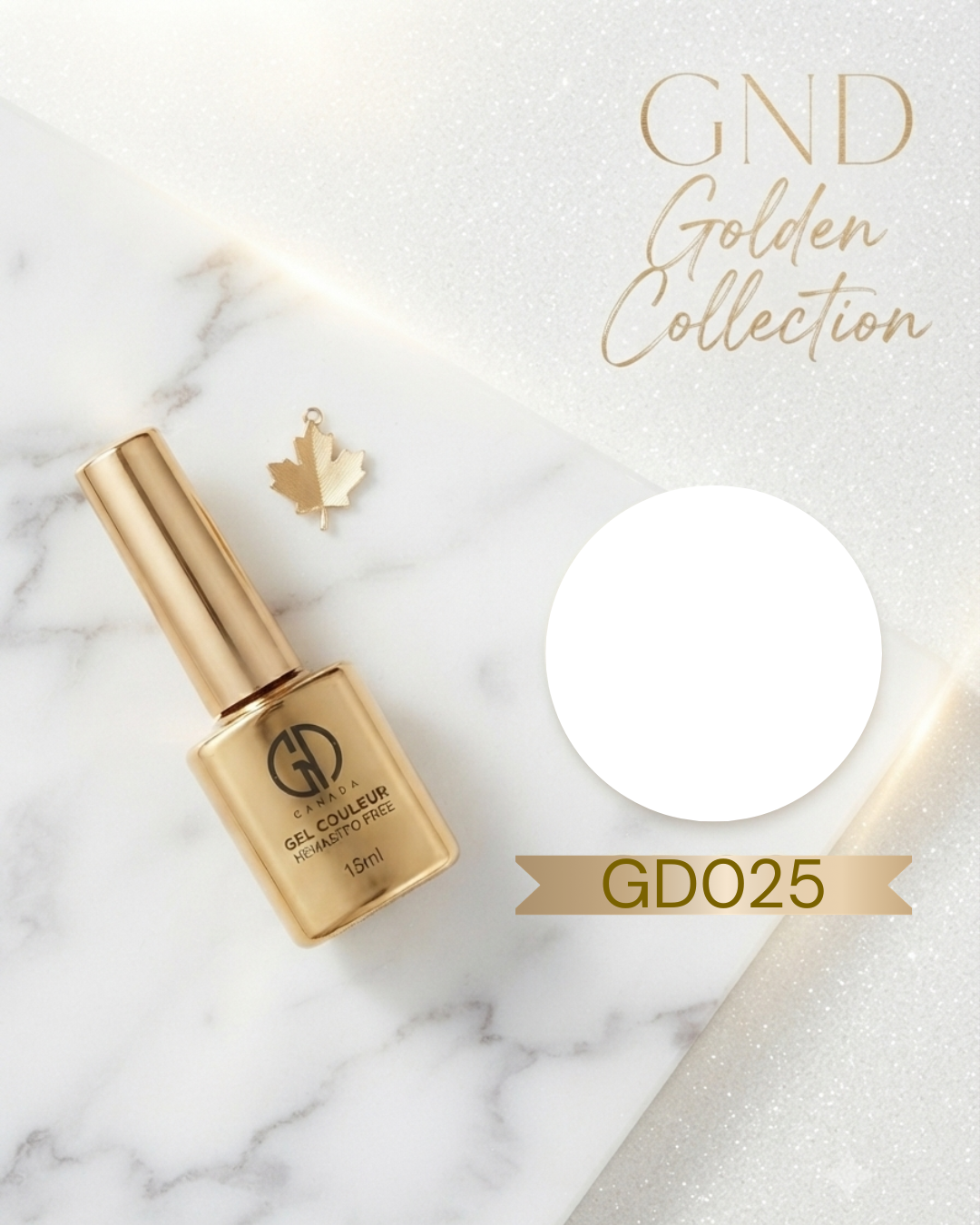 GND GOLDEN GEL COULEUR - GD025