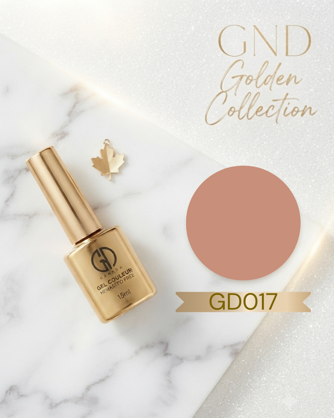 GND GOLDEN GEL COULEUR - GD017