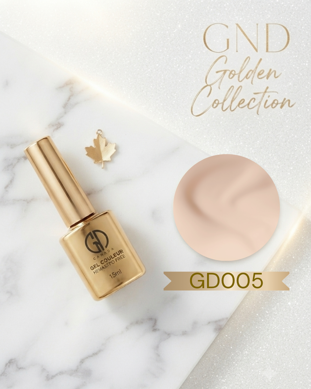 GND GOLDEN GEL COULEUR - GD005