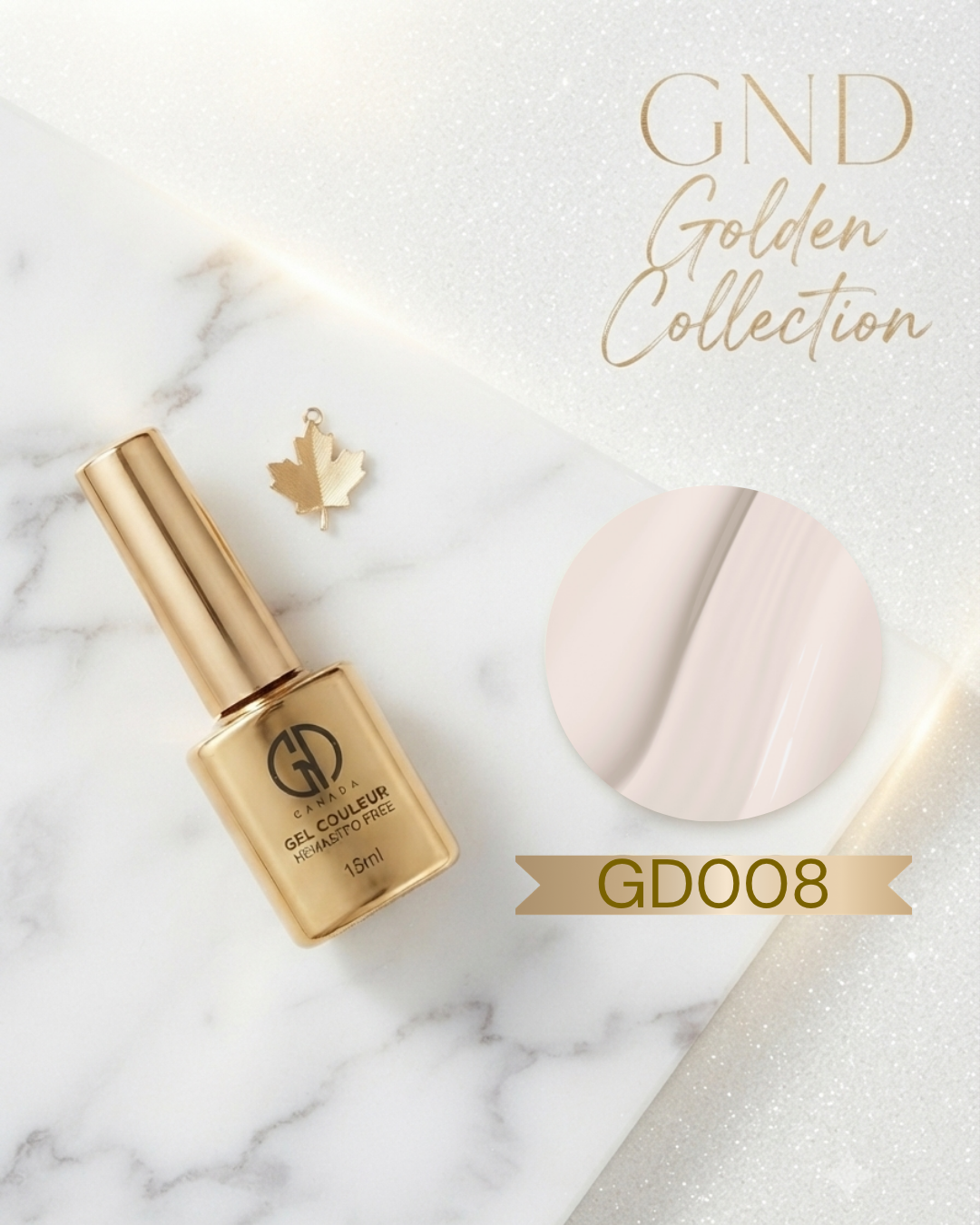 GND GOLDEN GEL COULEUR - GD008