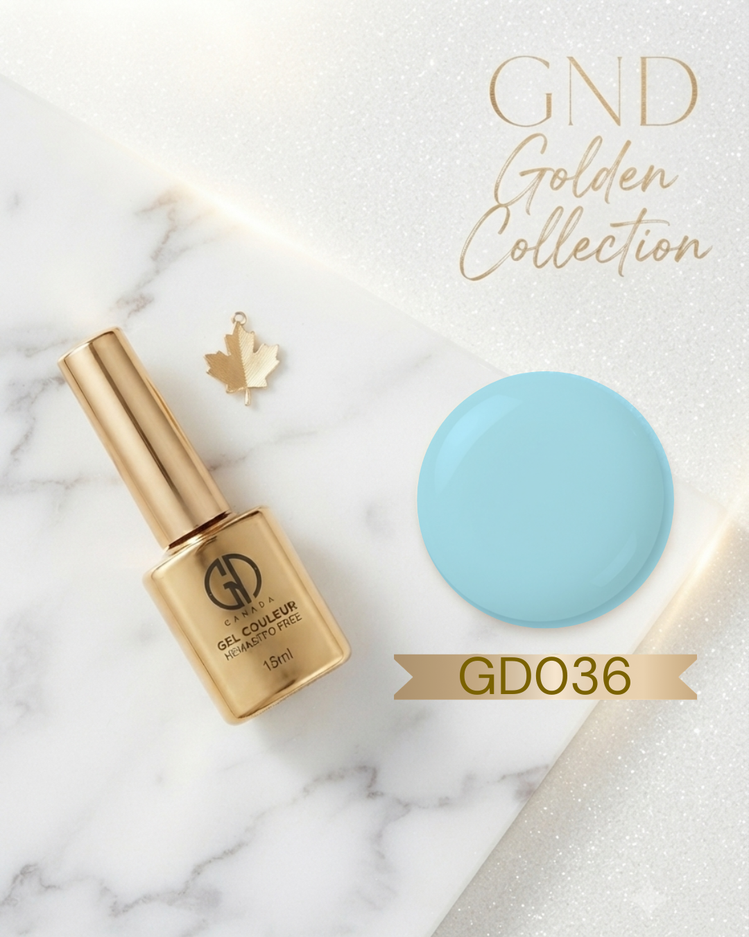 GND GOLDEN GEL COULEUR - GD036 - JELLY BLUE SKY