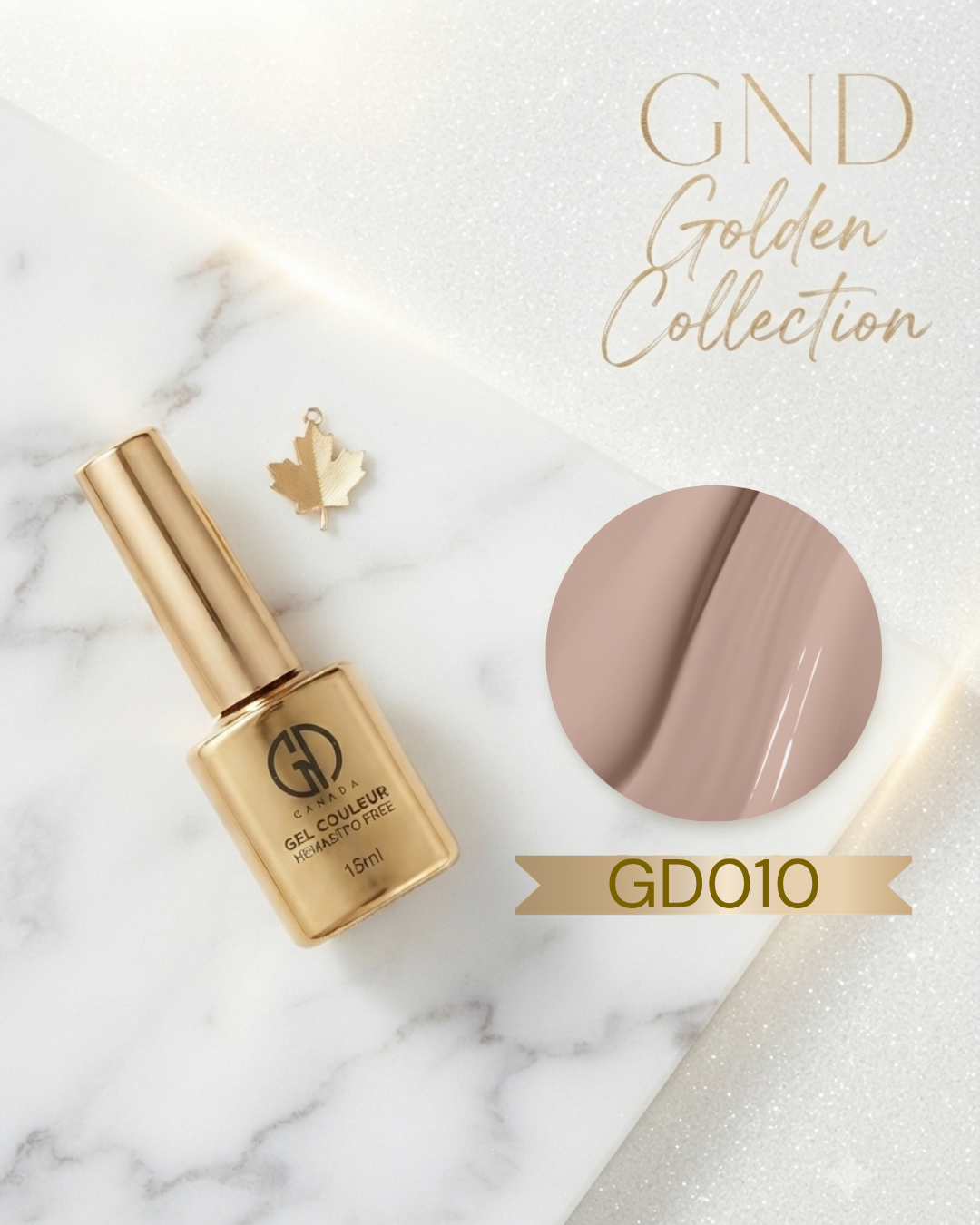 GND GOLDEN GEL COULEUR - GD010
