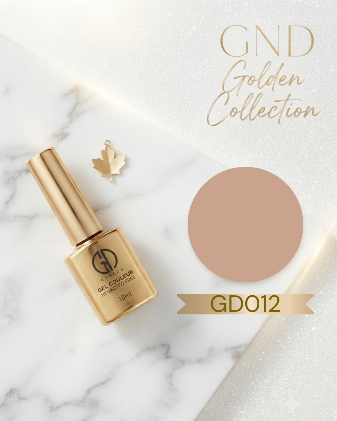 GND GOLDEN GEL COULEUR - GD012