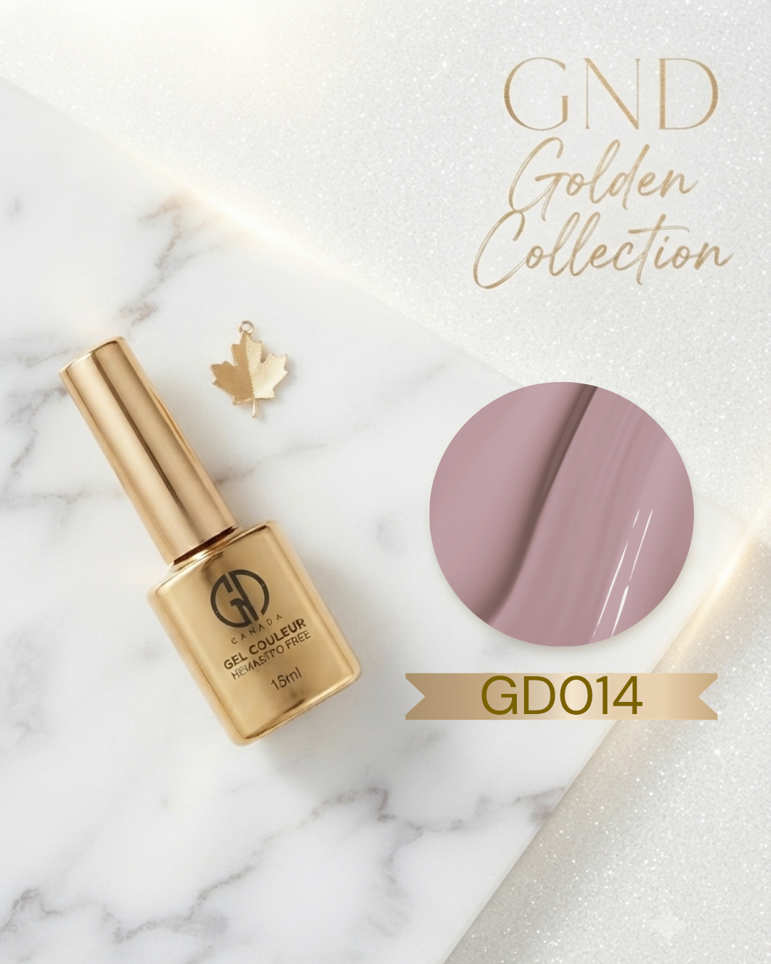GND GOLDEN GEL COULEUR - GD014