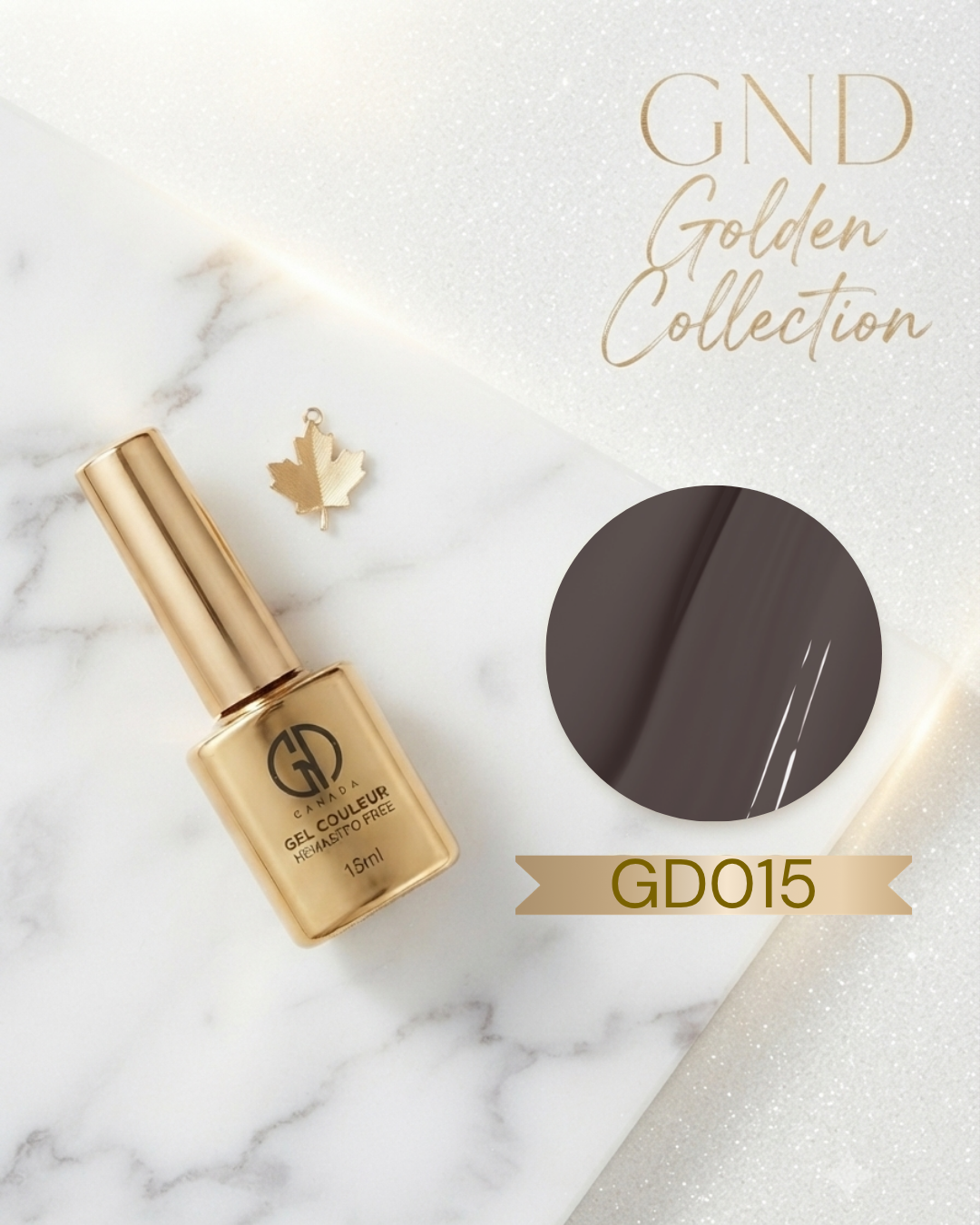 GND GOLDEN GEL COULEUR - GD015