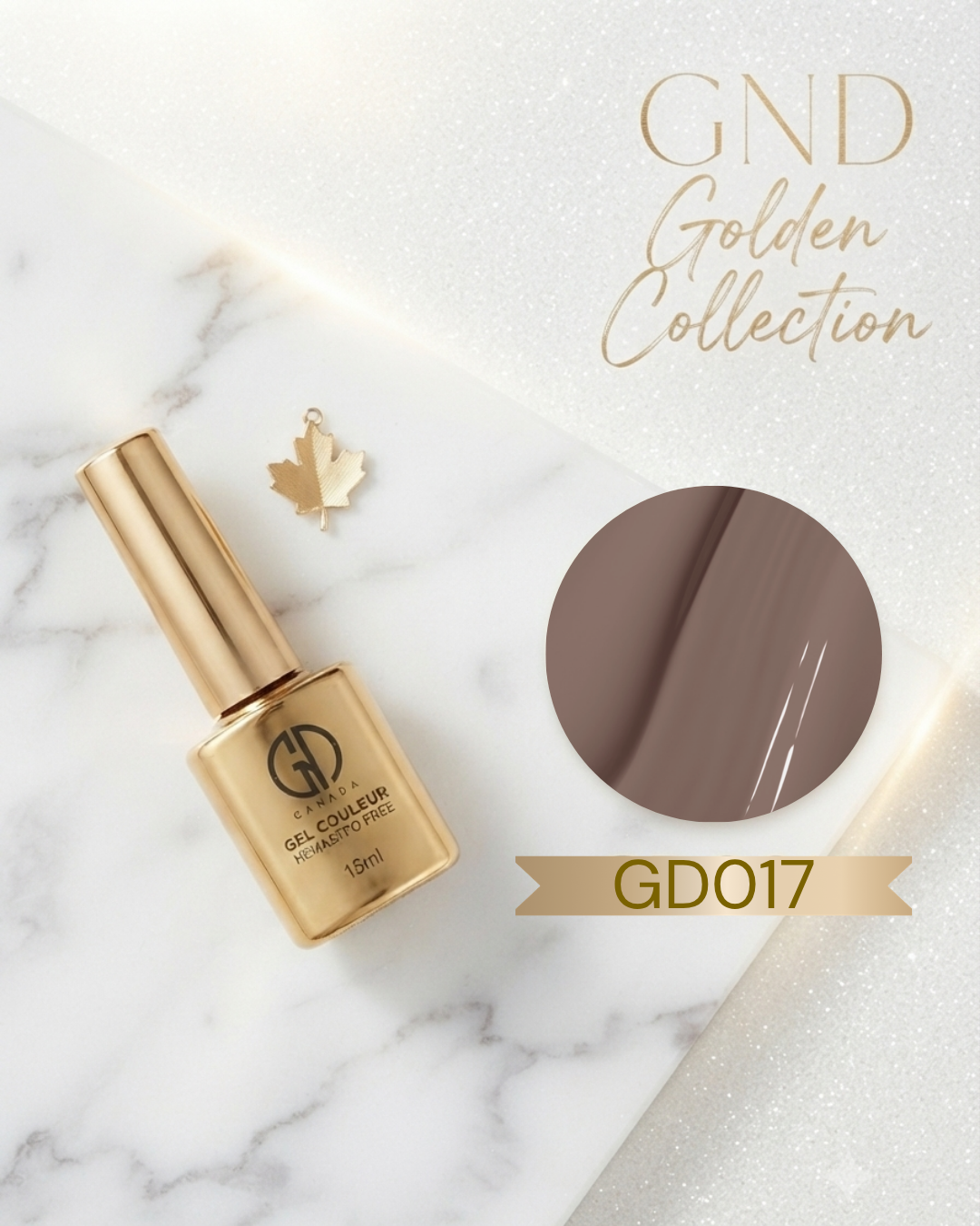 GND GOLDEN GEL COULEUR - GD017