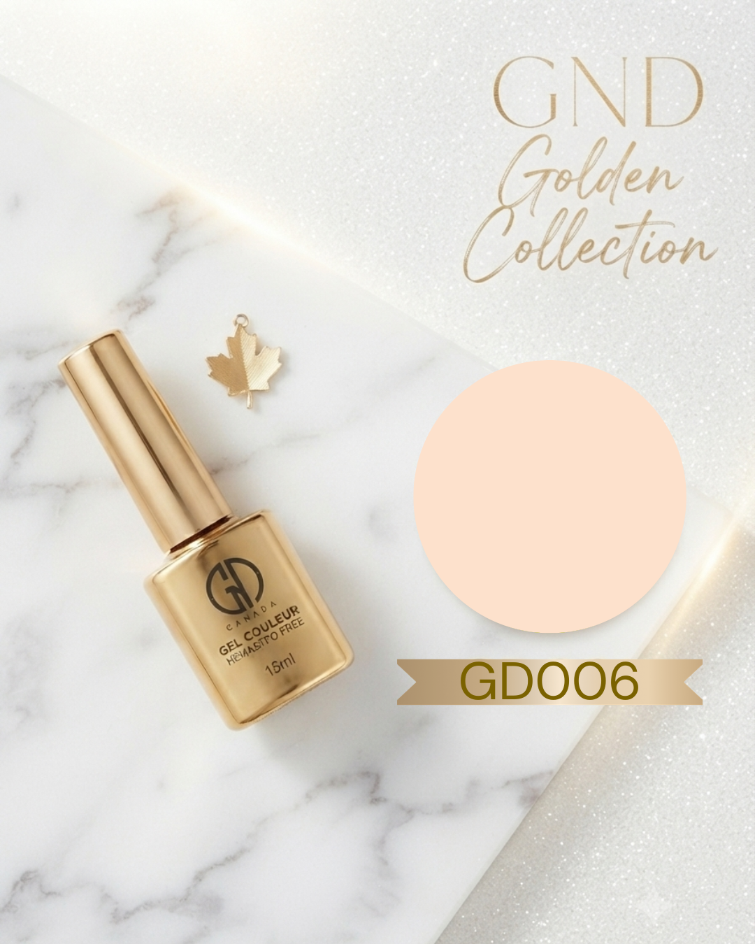 GND GOLDEN GEL COULEUR - GD006