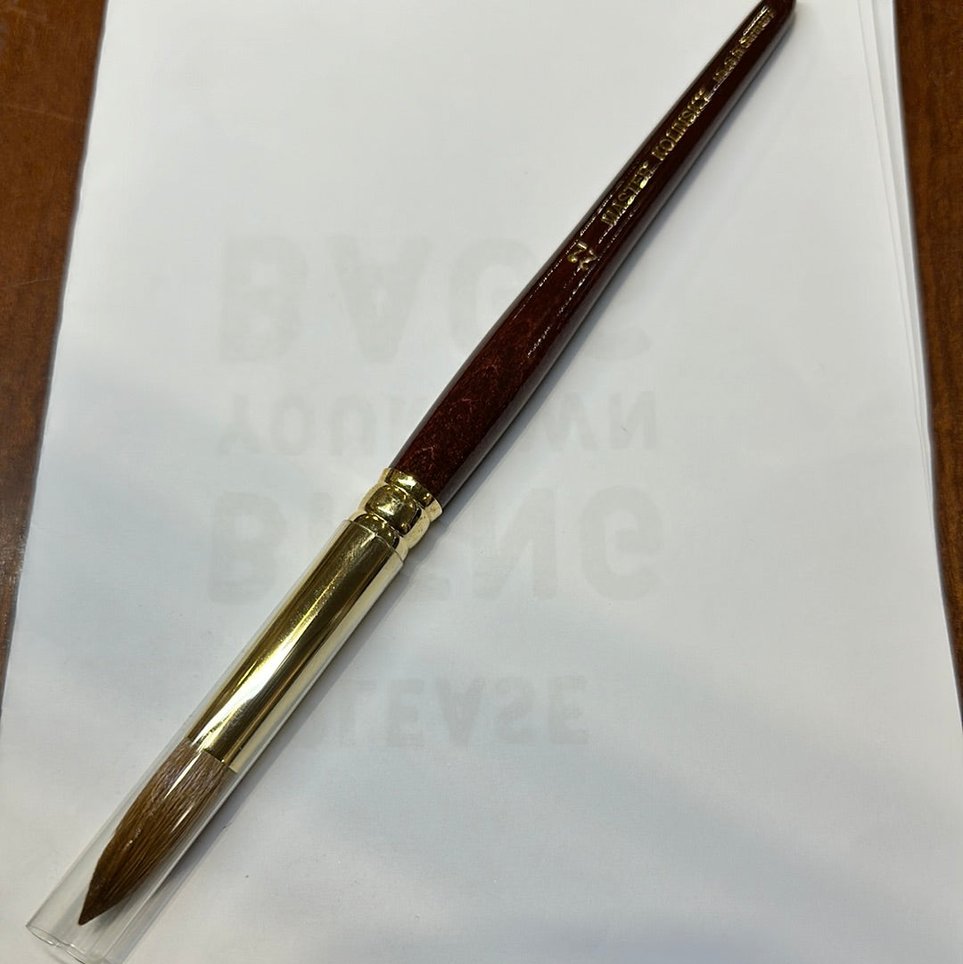 EUR 28-112-22/R MASTER KOLINSKY S/H #22 BRUSH - Secret Nail & Beauty Supply