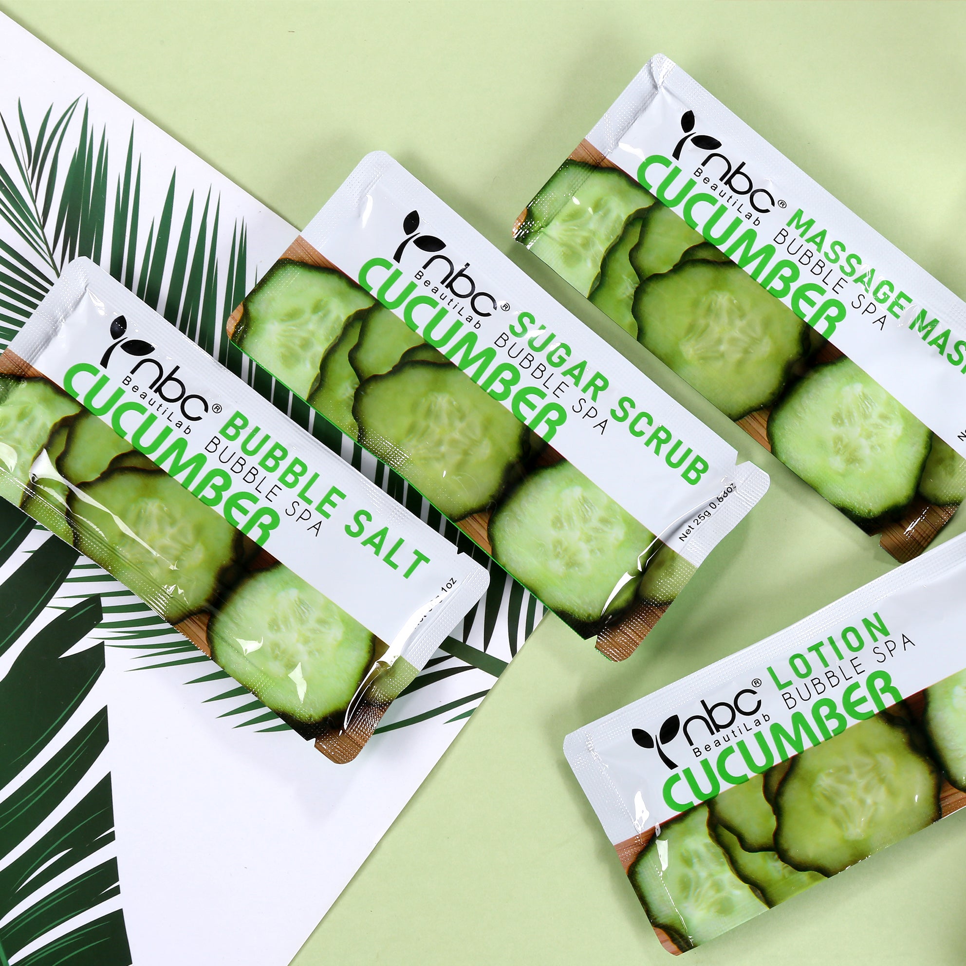 NBC Bubble Spa CUCUMBER - PEDICURE KIT