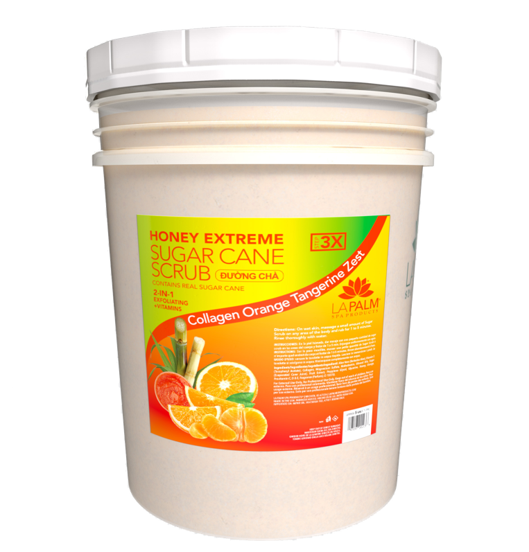 LAPALM HONEY EXTREME SUGAR CANE SCRUB - 5 GALLON