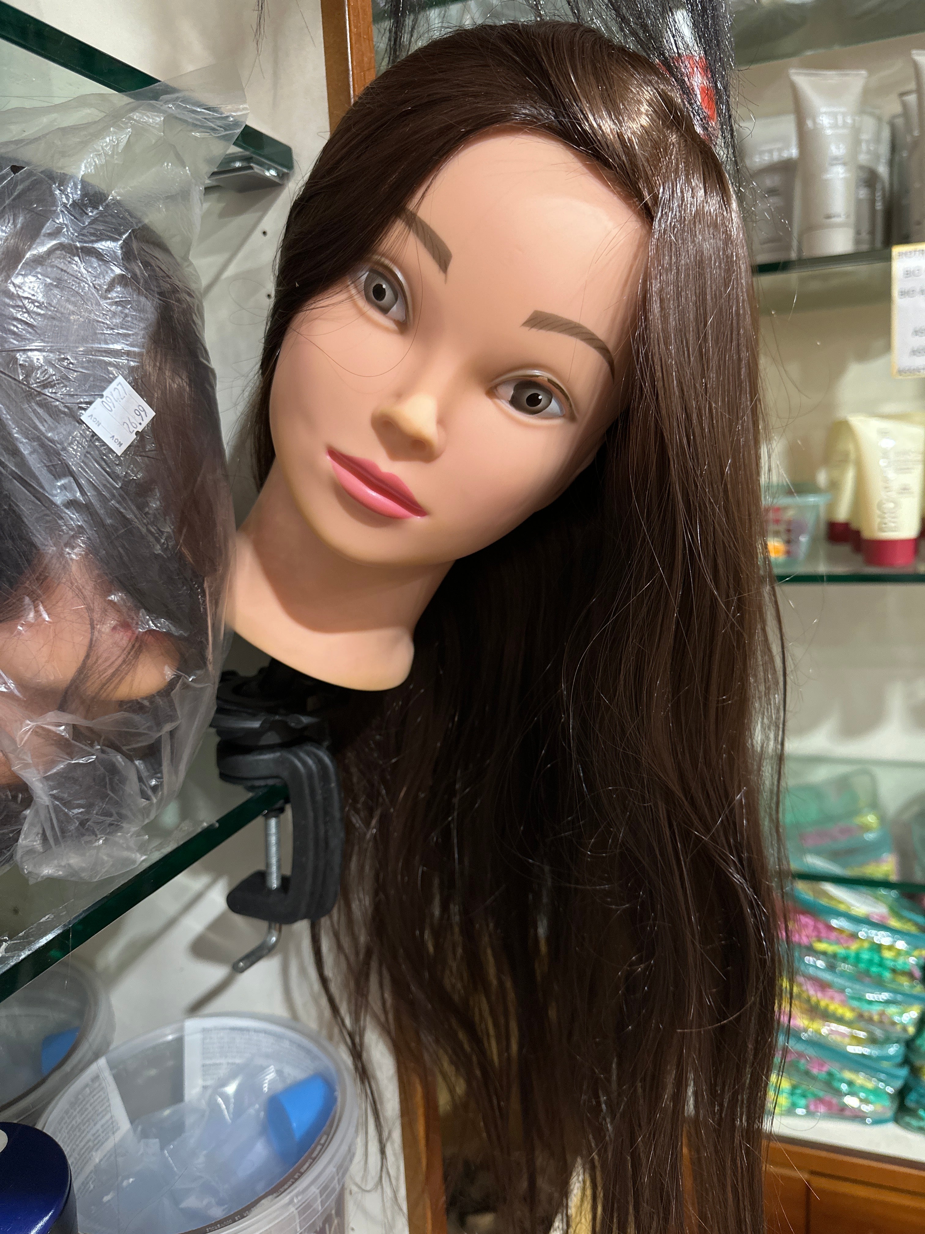 KAROL BODI MANNEQUIN HEAD LC 22" - SYNTHETIC - Secret Nail & Beauty Supply