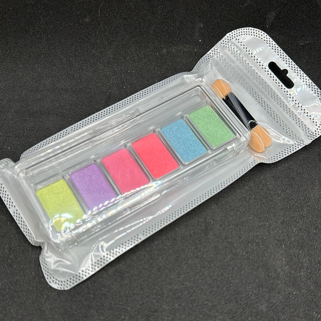 SOLID PIGMENT CHROME POWDER 6 COLORS /PKG
