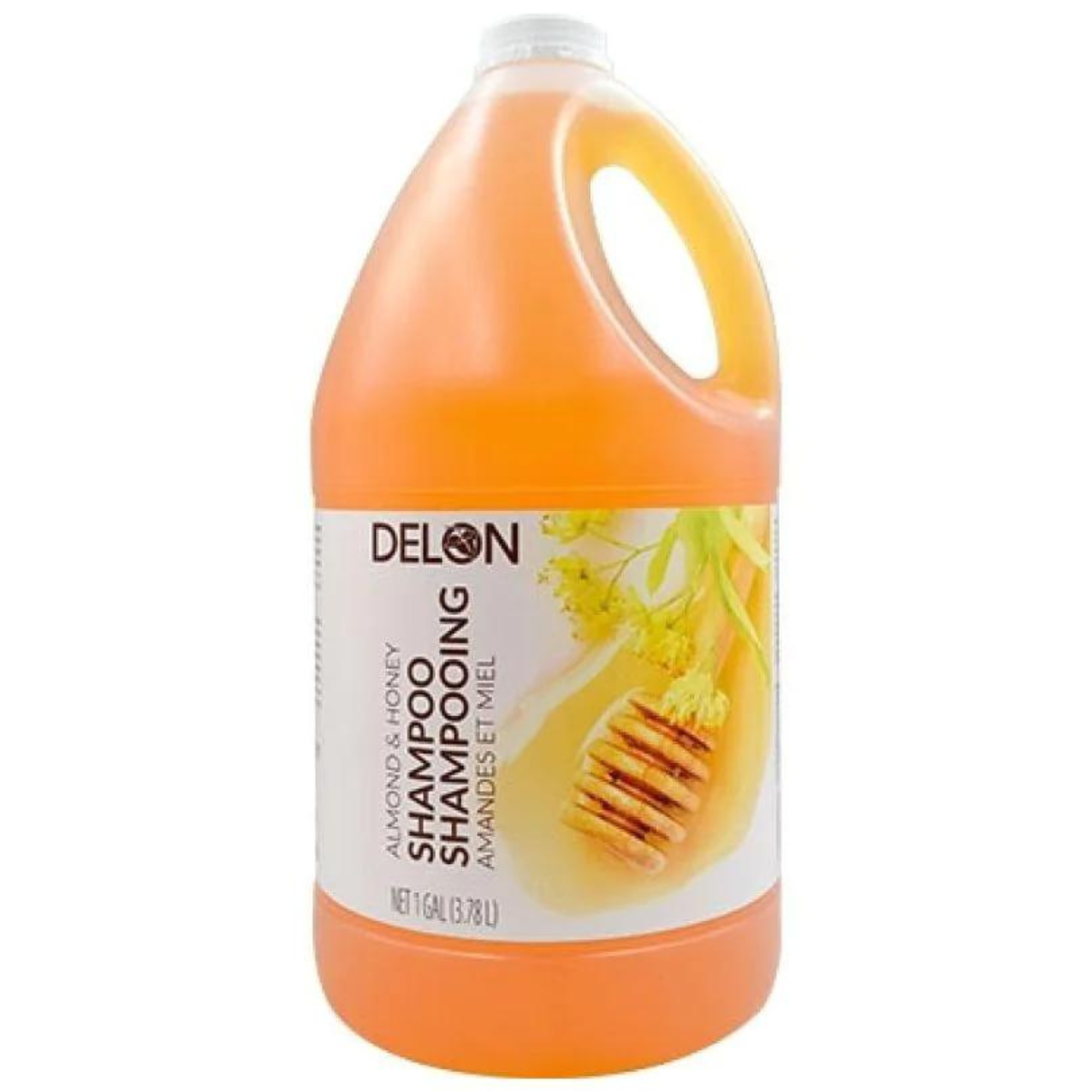 DELON ALMOND & HONEY SHAMPOO 3.78 L - Secret Nail & Beauty Supply