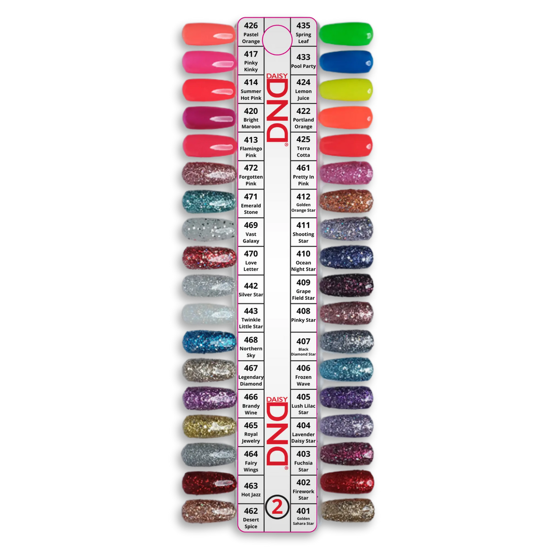 EXTRA 10% OFF - DND COMBO GEL & REGULAR - 36 COMBOS/SET