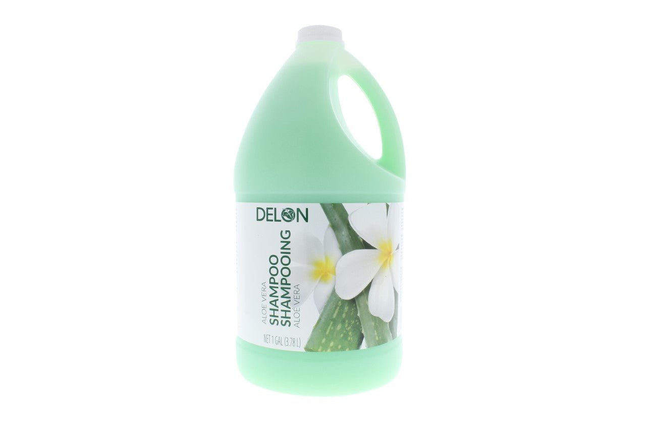 D710Y-4DELON DELON ALOE VERA SHAMPOO 3.78L - Secret Nail & Beauty Supply