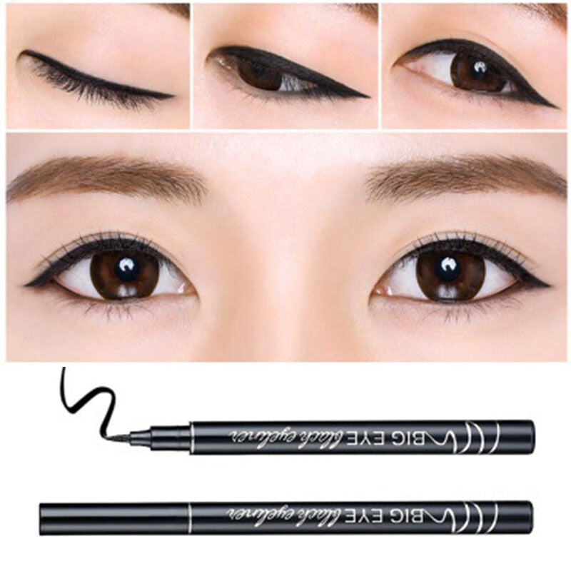 BIG EYE BLACK EYELINER - LIQUID - Secret Nail & Beauty Supply