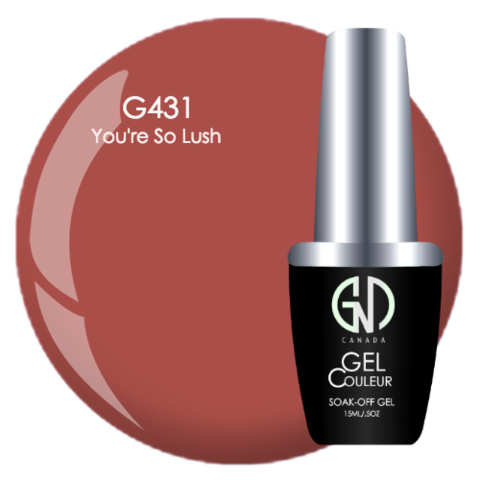 YOU'RE SO LUSH GND G431 ONE STEP GEL - Secret Nail & Beauty Supply