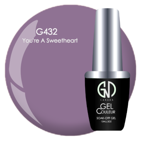 YOU'RE A SWEET HEART GND G432 ONE STEP GEL - Secret Nail & Beauty Supply