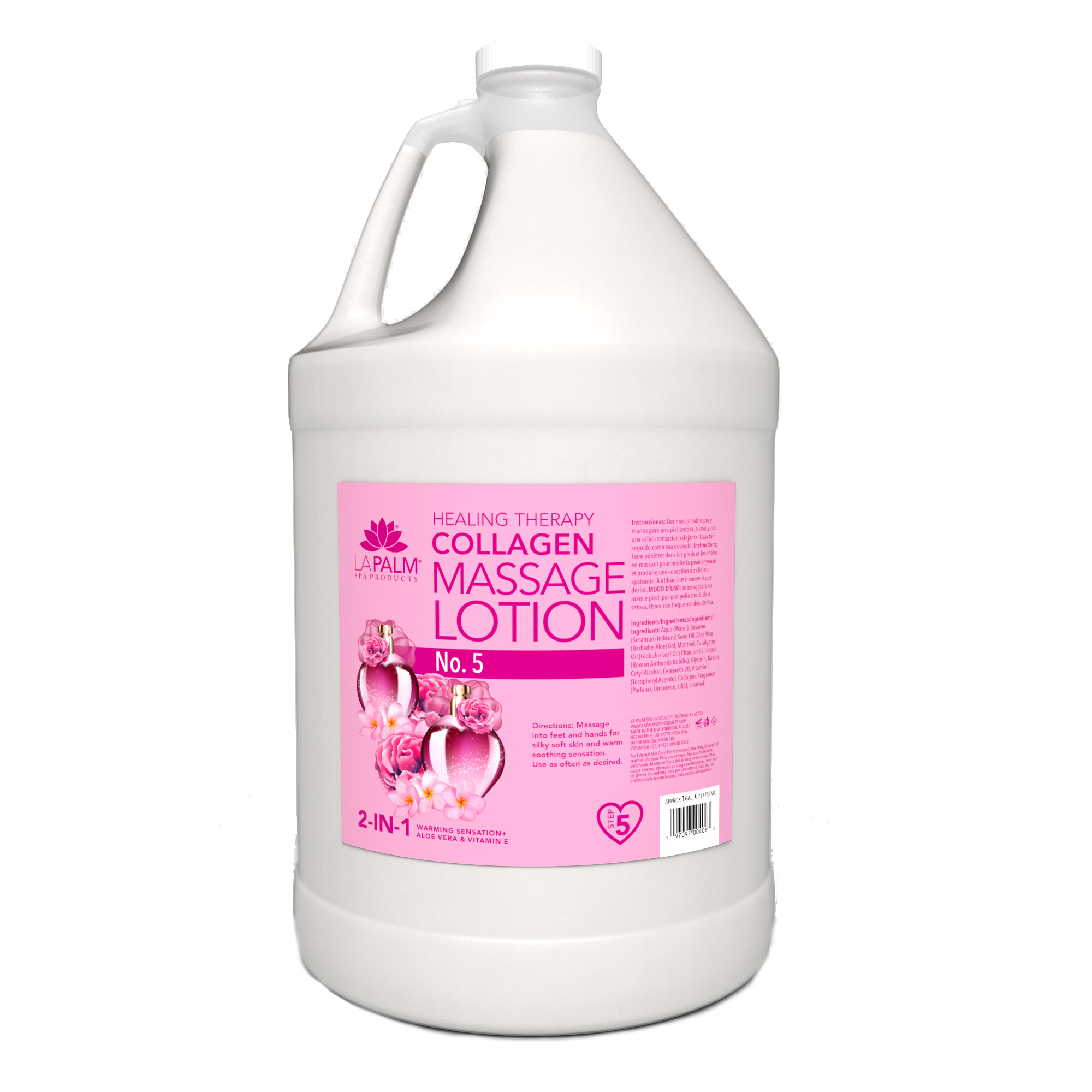 LAPALM COLLAGEN MASSAGE LOTION NO.5 - Secret Nail & Beauty Supply