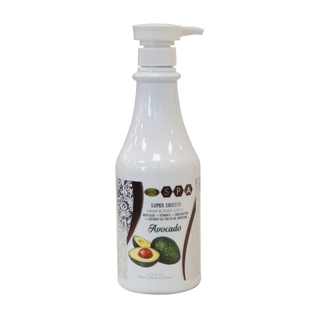 TSC SPA HAND & BODY LOTION - AVOCADO 25 OZ