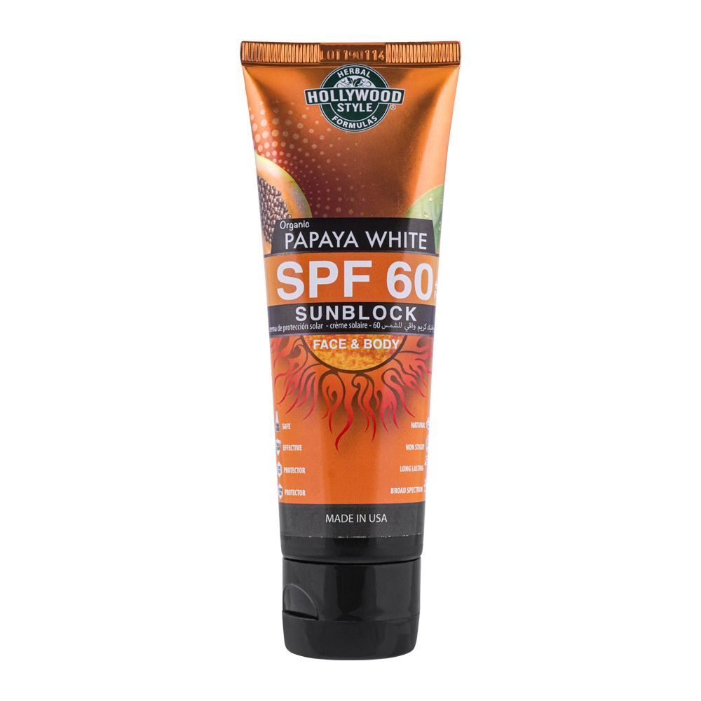 HS SUNBLOCK PAPAYA SPF 60 - Secret Nail & Beauty Supply