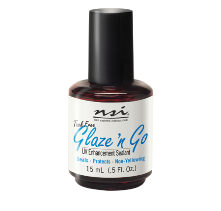 NSI 5306 NSI GLAZE N' GO UV SEAL .5 OZ - Secret Nail & Beauty Supply