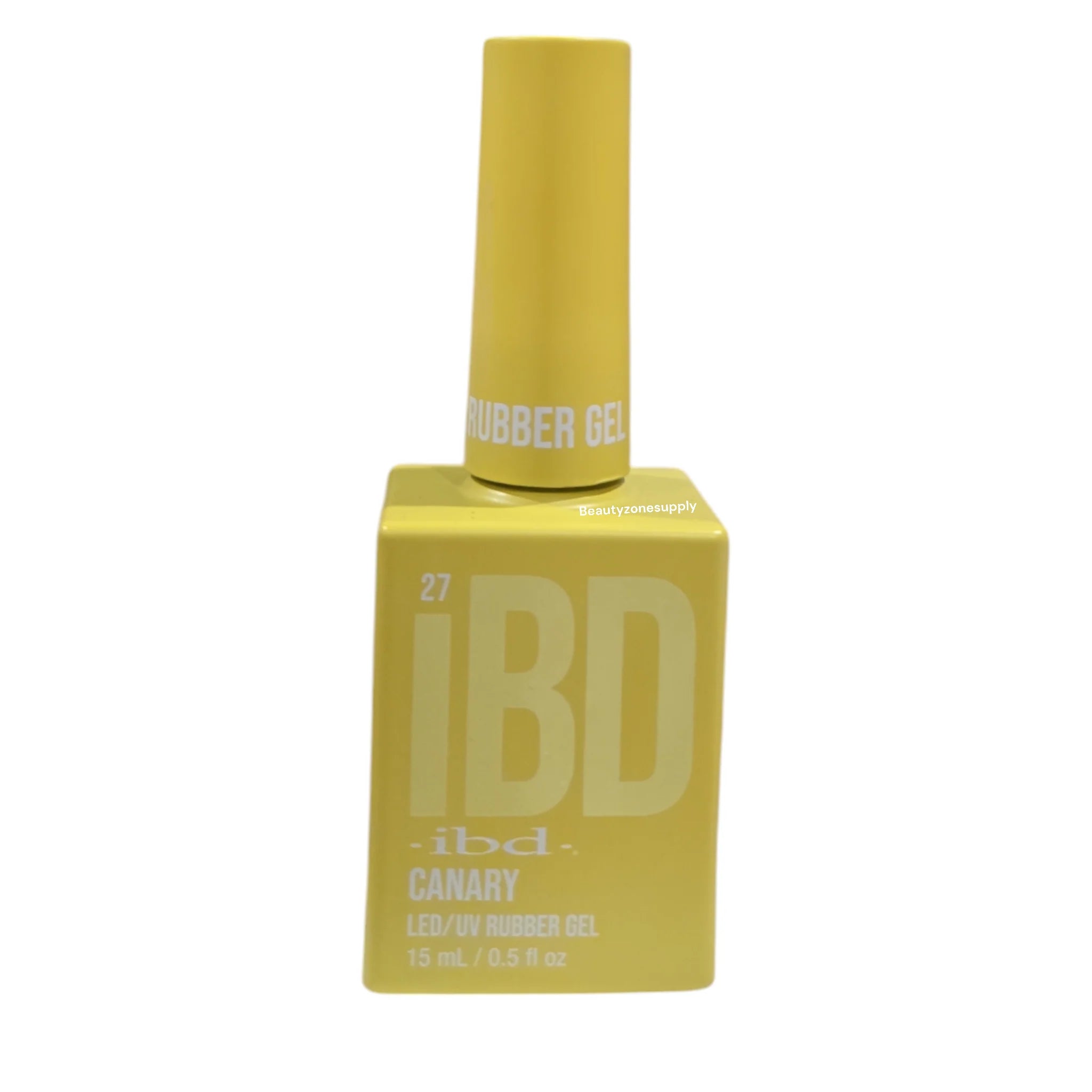 Ibd LED/UV RUBBER GEL - CANARY - 27 - 15ML - Secret Nail & Beauty Supply