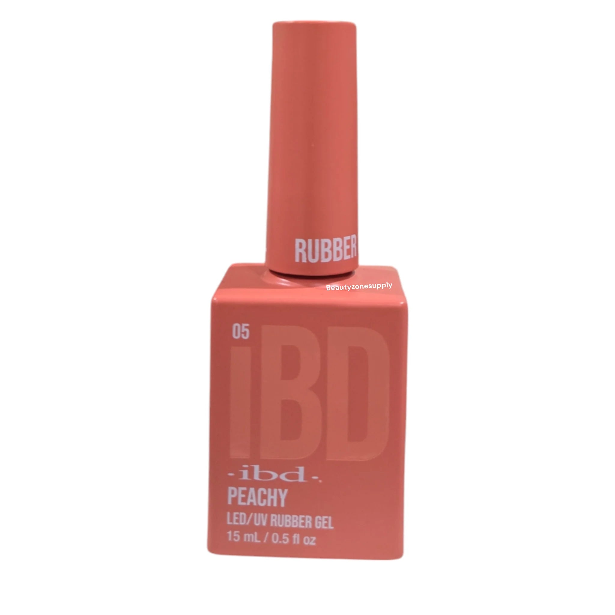 Ibd LED/UV RUBBER GEL - PEACHY - 05 - 15ML - Secret Nail & Beauty Supply