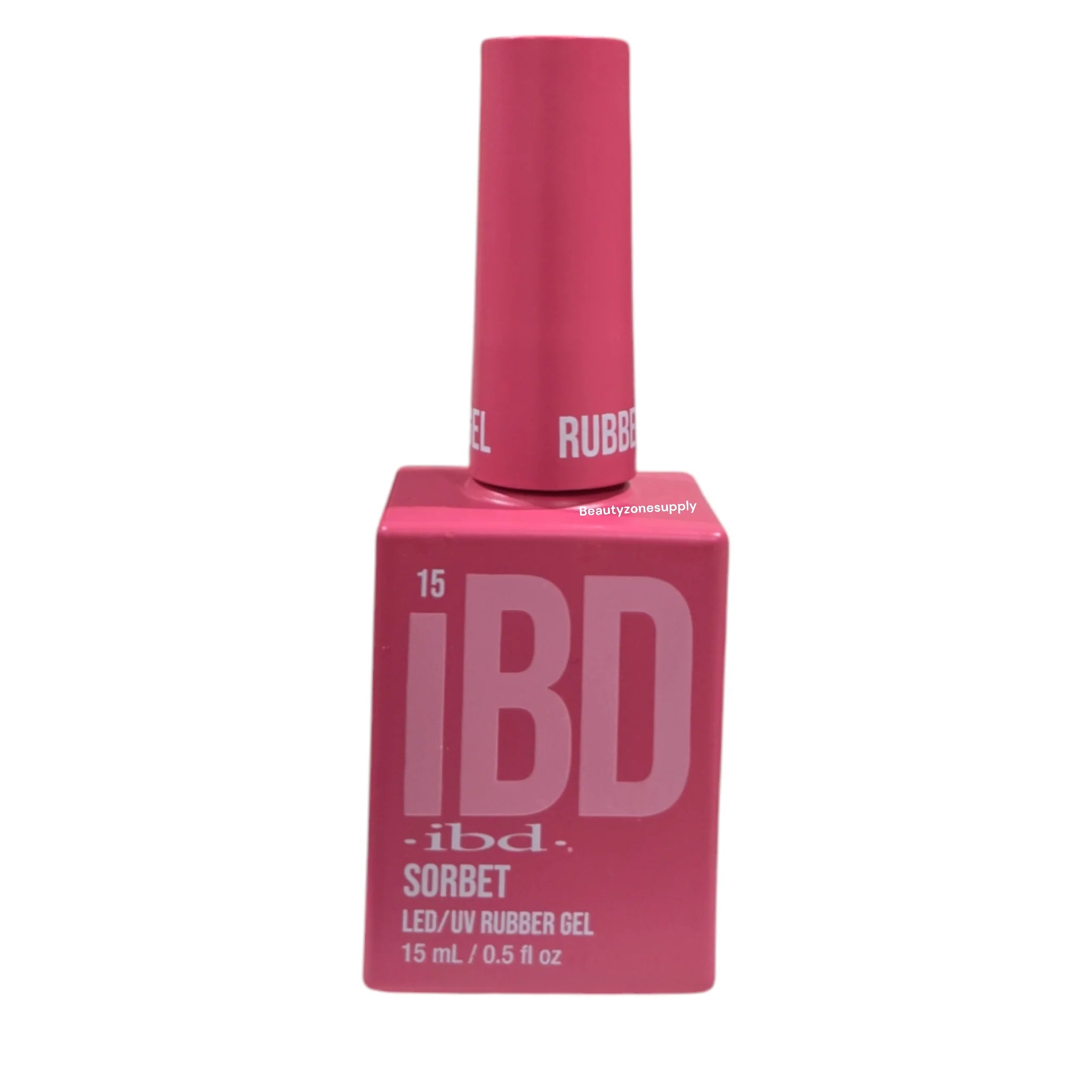 Ibd LED/UV RUBBER GEL - SORBET - 15 - 15ML - Secret Nail & Beauty Supply