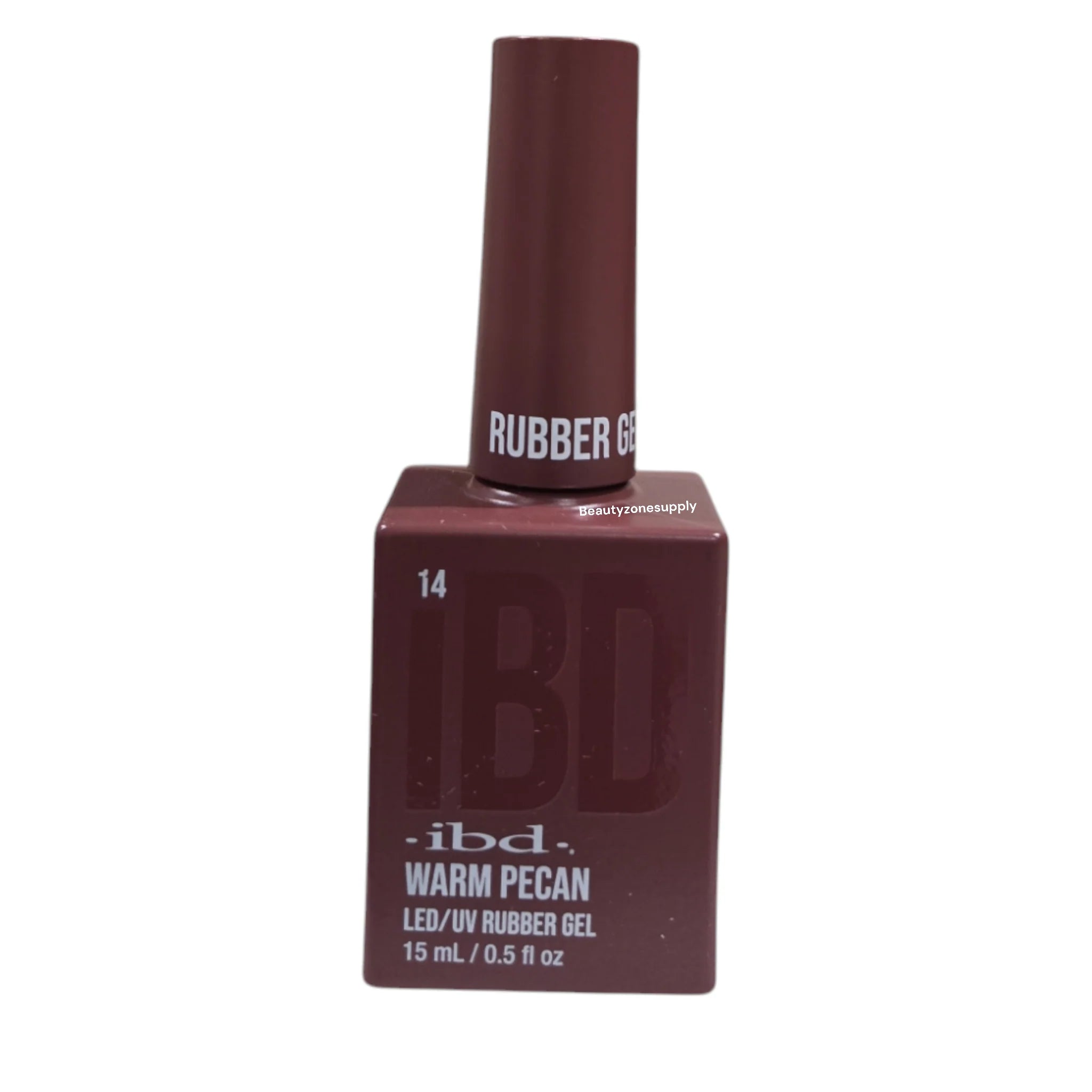 Ibd LED/UV RUBBER GEL - WARM PECAN - 14 - 15ML - Secret Nail & Beauty Supply