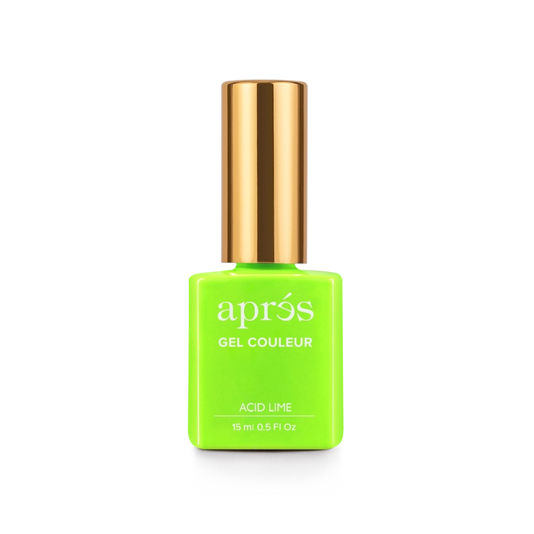 APRES GEL COLOR - GC J18 - ACID LIME - Secret Nail & Beauty Supply