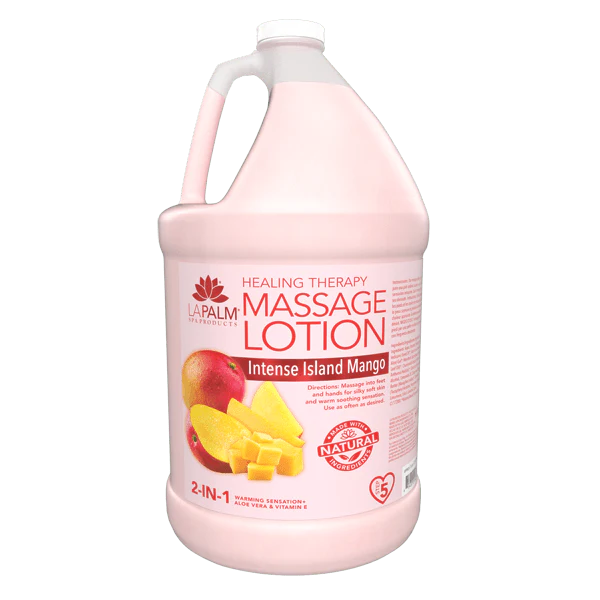 LAPALM COLLAGEN CREAM MASSAGE LOTION MANGO- 1 GAL