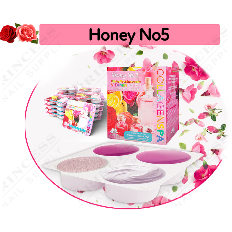 LAPALM COLLAGEN SPA 4- STEP LUXURY PEDICURE TRAY