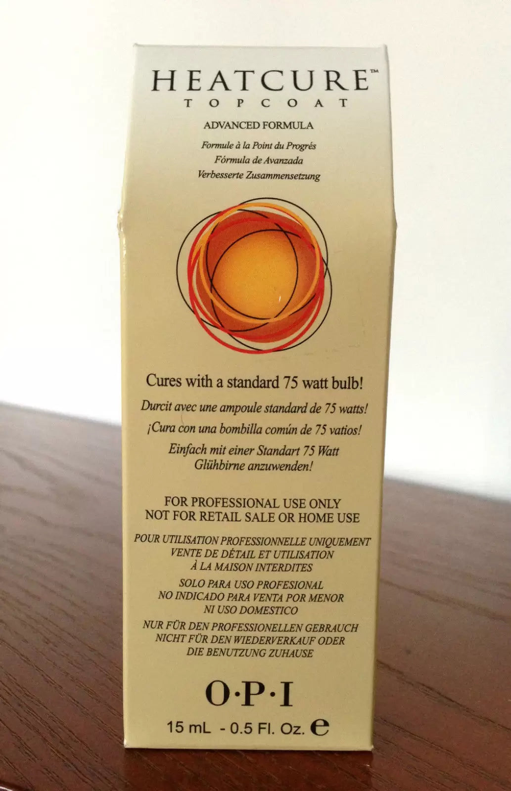 OPI HEATCURE TOP COAT