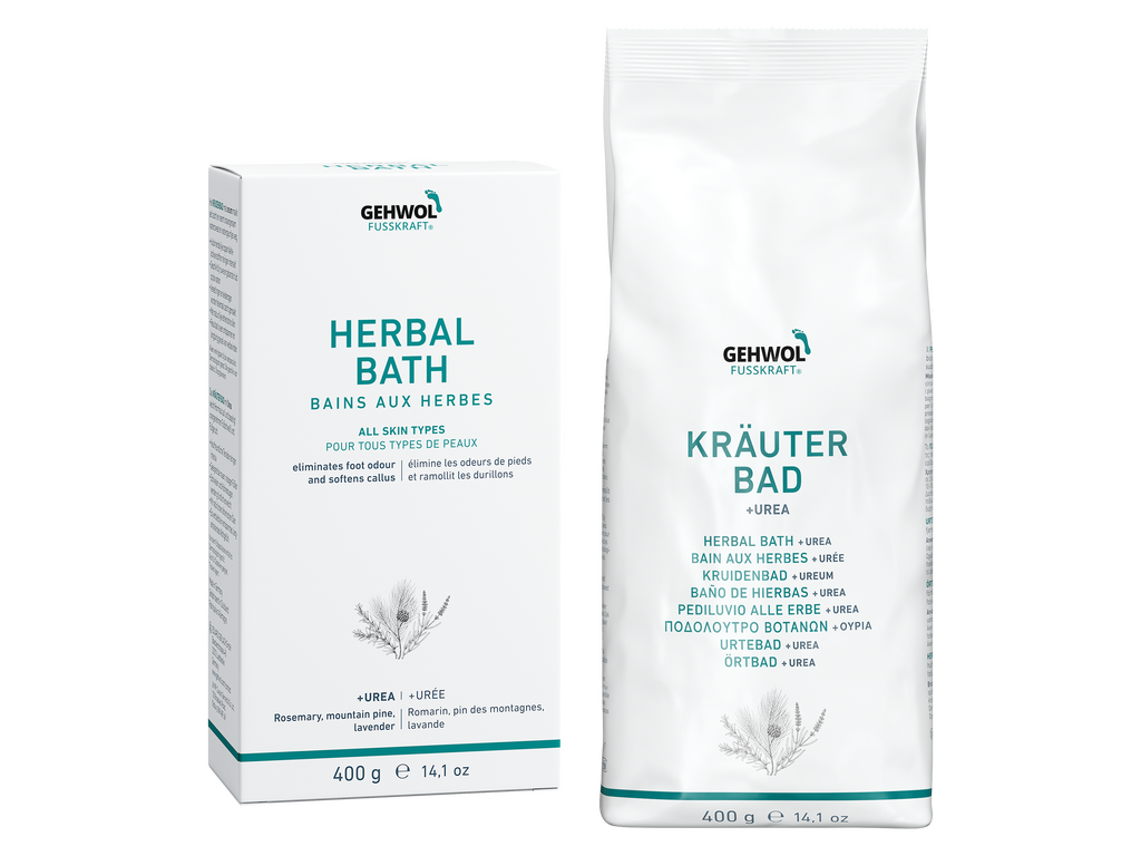 GE161151601 GEHWOL FUSSKRAFT HERBAL BATH 400 G-F - Secret Nail & Beauty Supply