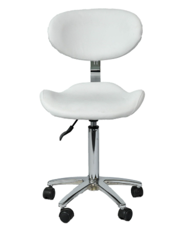 Hydraulic stool CR- 3214-white - Secret Nail & Beauty Supply